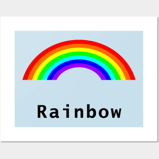 Rainbow Rainbows Posters and Art